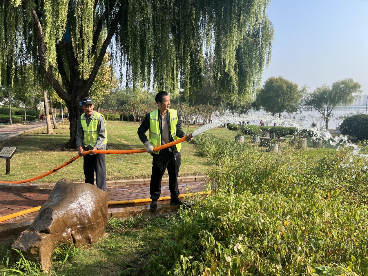 雷竞技RAYBET园林绿化临沂市城管局园林环卫中心：多措并举强化秋季绿化养护管理(图3)